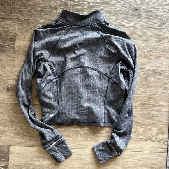 It’s Rulu Ribbed Cropped Half Zip - Picture 5 of 5